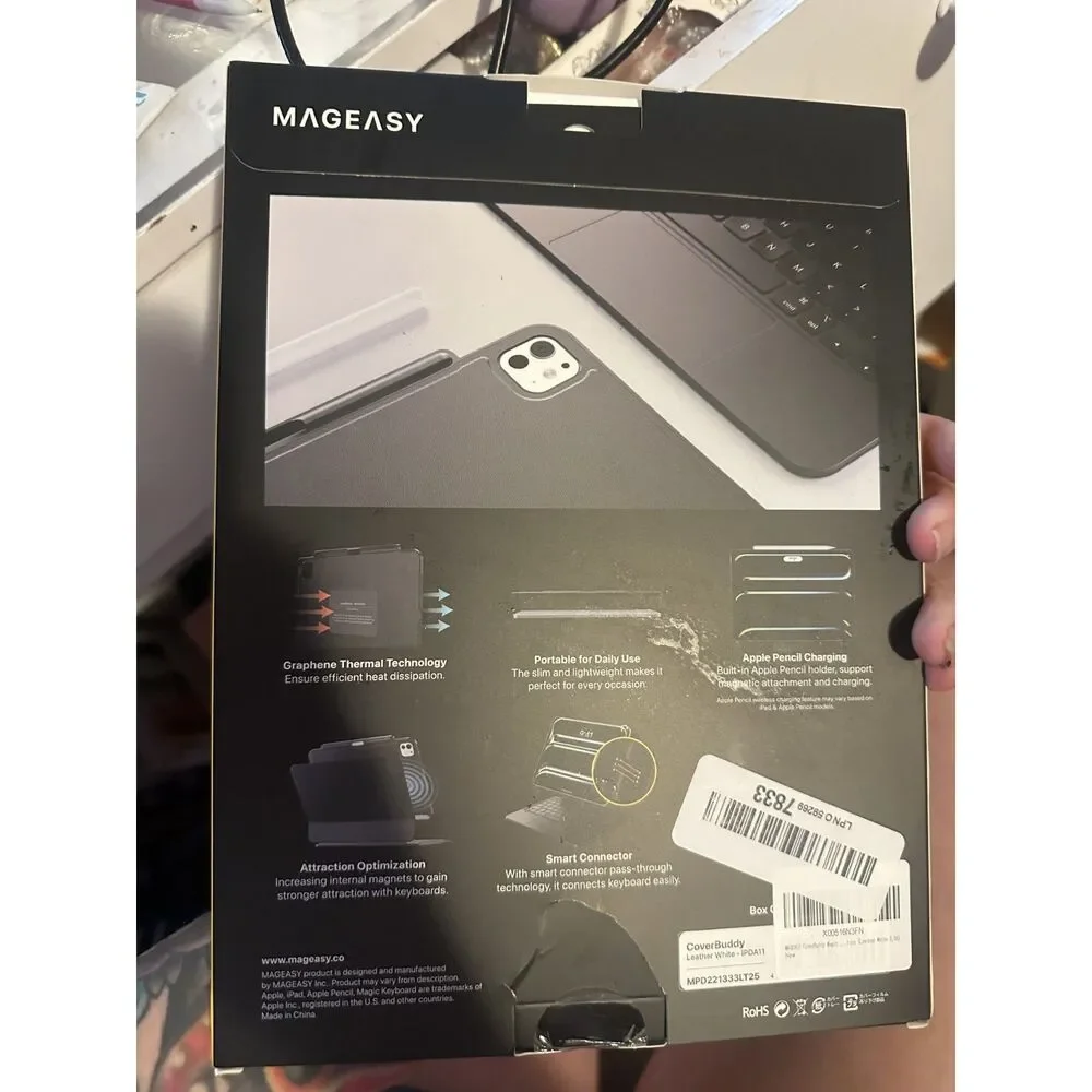 MAGEASY CoverBuddy Case for iPad Air 11